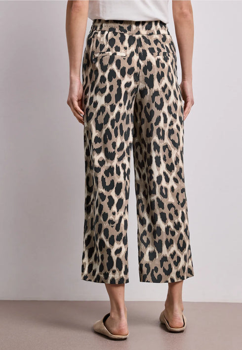 Street One Wide Leg Hose im Loose Fit mit Print - Style Emee 380975