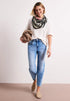 Street One Printed Modal Loop Clothing