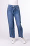 Blue Monkey 57Isa 31020X Denim Tailored Ballon Fit belt - Länge 27