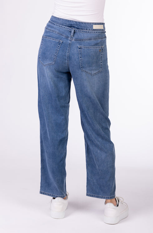 Blue Monkey 57Isa 31020X Denim Tailored Ballon Fit belt - Länge 27