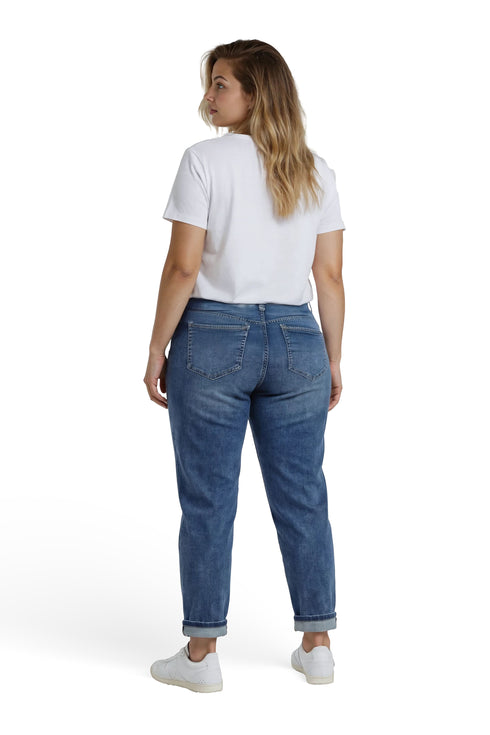 Purple Lily - Mom Fit Turn-Up - 57Ivy A330Y