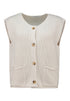 Hailys Sleeveless Vest Po44ppy