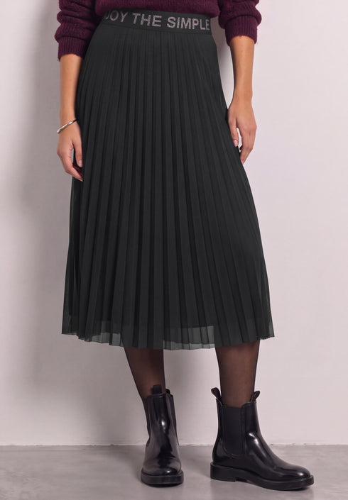 Street One - Mesh Plissée skirt - 362073