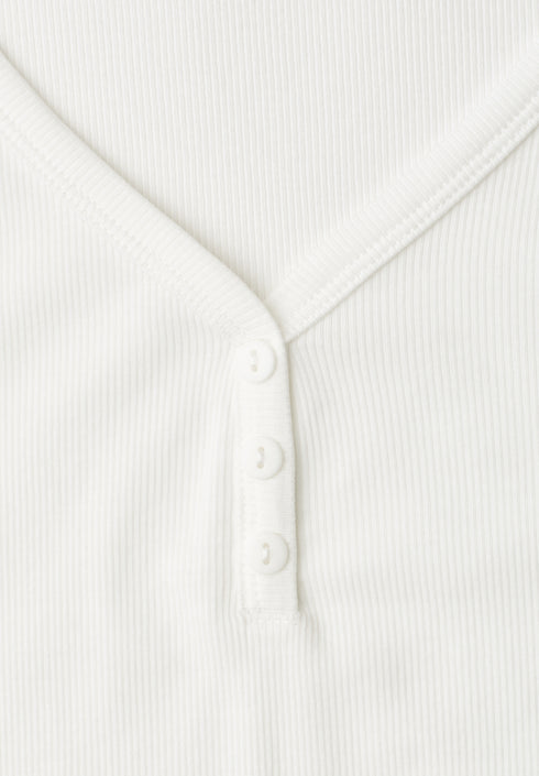 Street One - 3/4-Arm Shirt mit Knopfdetail - 325580