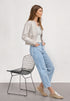 Street One - 3/4-Arm Shirt mit Knopfdetail - 325580