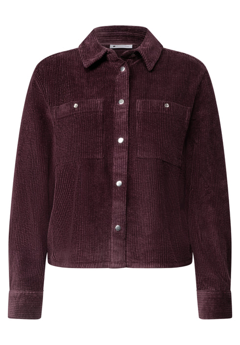 Street One - LTD QR Courduroy shirtcollar - 346941