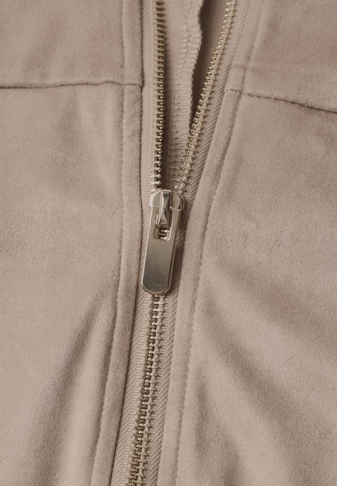 Street One - LTD QR velour jacket - 325853