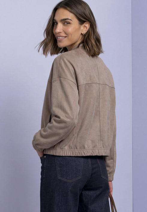 Street One - LTD QR velour jacket - 325853