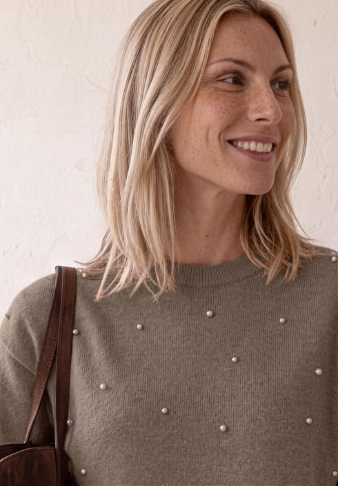 Street One - LTD QR 3/4 sleeve sweater - 304054