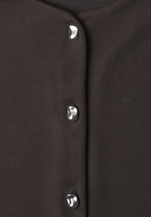 Street One - short jacket with deco buttons - 325710