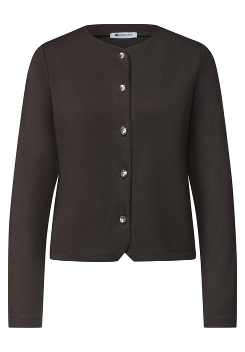 Street One - short jacket with deco buttons - 325710