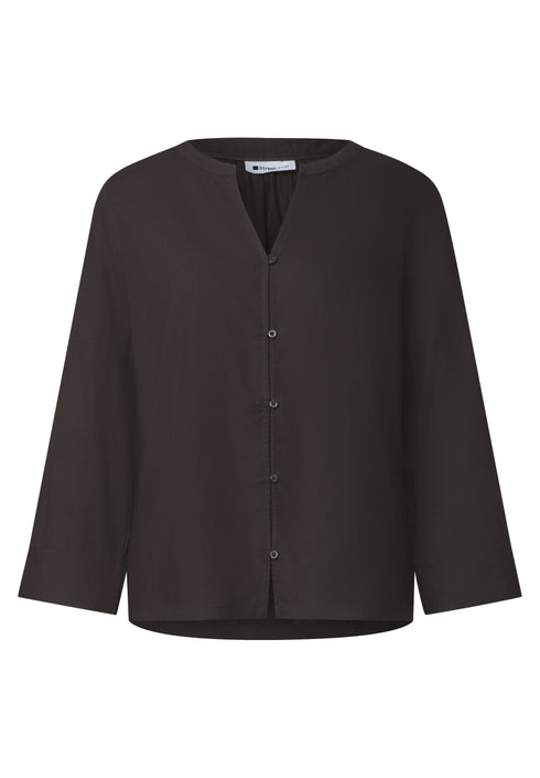 Street One - QR Splitneck blouse - 346856