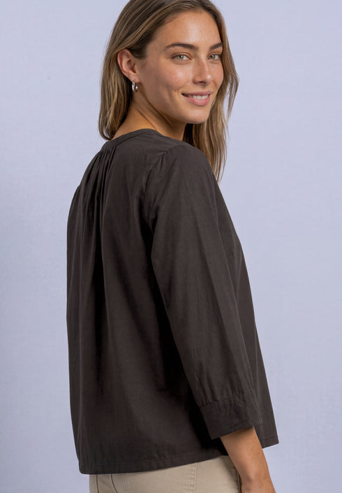 Street One - QR Splitneck blouse - 346856