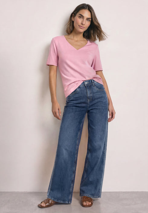 Street One - Style heart neck Ada 1/2 sleeve - 325094