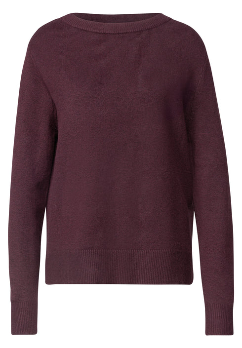 Street One - LTD QR cosy sweater u-boat - 303958