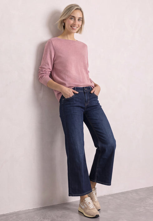 Street One - QR basic u-boat sweater - 303874