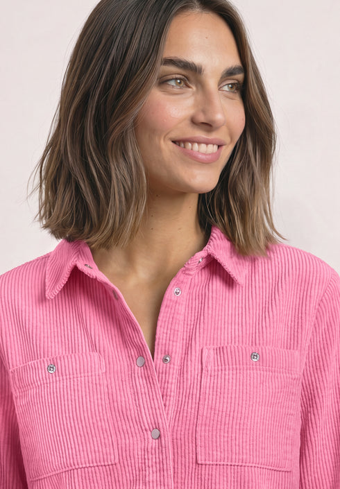 Street One - LTD QR Courduroy shirtcollar - 346941