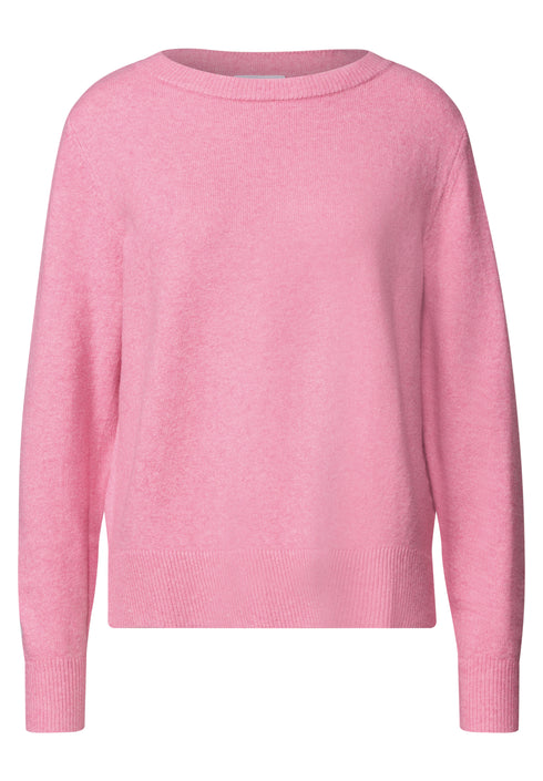 Street One - LTD QR cosy sweater u-boat - 303958