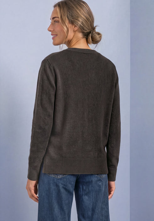 Street One - LTD QR cosy sweater u-boat - 303958