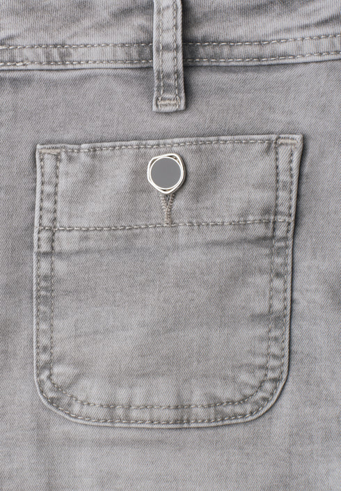 Street One Straight Leg Jeans mit aufgesetzten Taschen 381182 - Länge 26