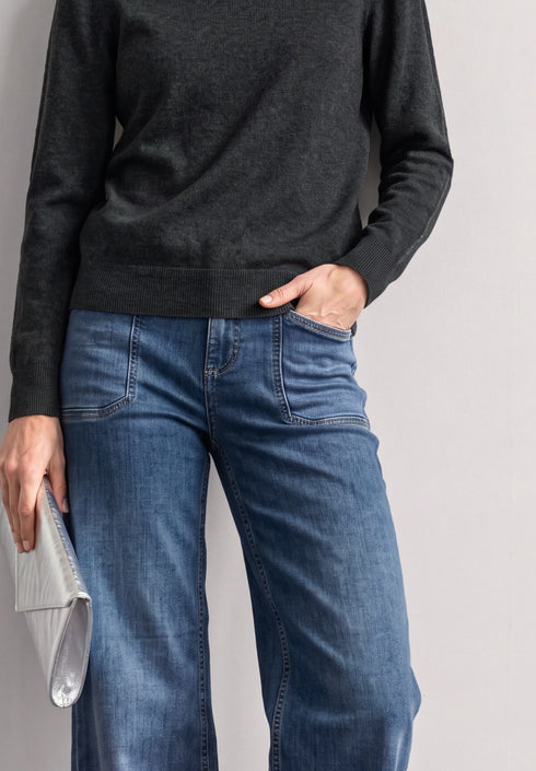 Street One - QR Style Emee Wide Leg - Länge 30 - 381184