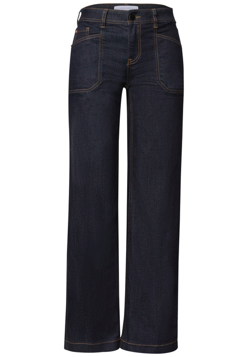 Street One - QR Style Emee Wide Leg - Länge 30 - 381185