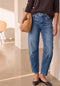 Street One - Highwaist Style Riley Relaxed Barrel - Länge 28 - 381568