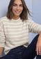 Street One - fluffy stripe sweater - 304157