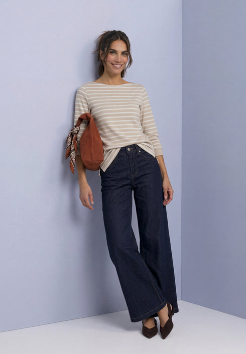 Street One - basic yds u-boat shirt - 325698