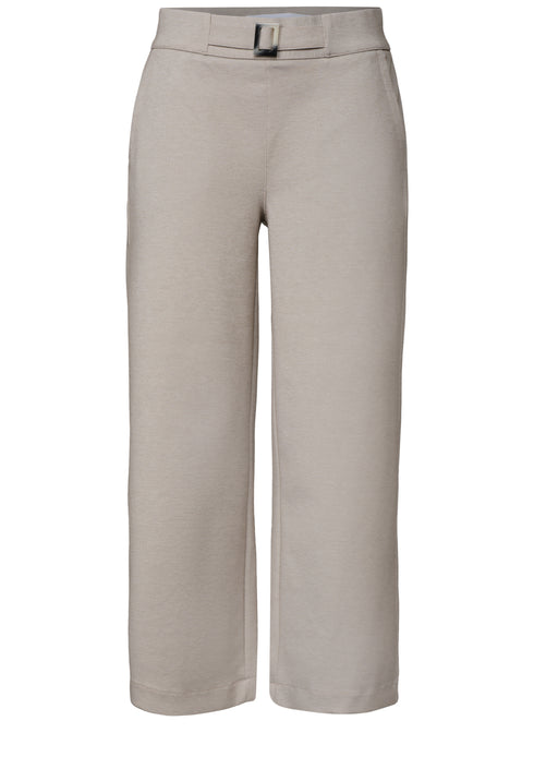 Street One - High Waist Culotte mit Schnallendetail - 381359