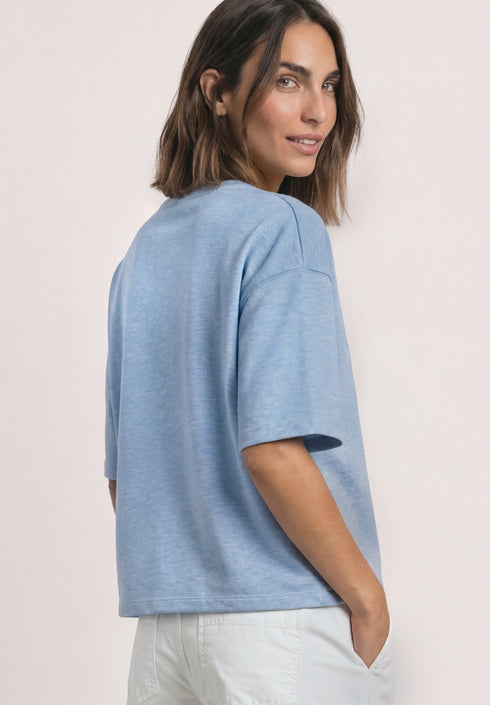 Street One - Short Boxy Crewneck - 303982