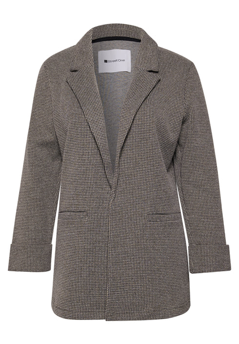 Street One - Long Open Blazer - 213194