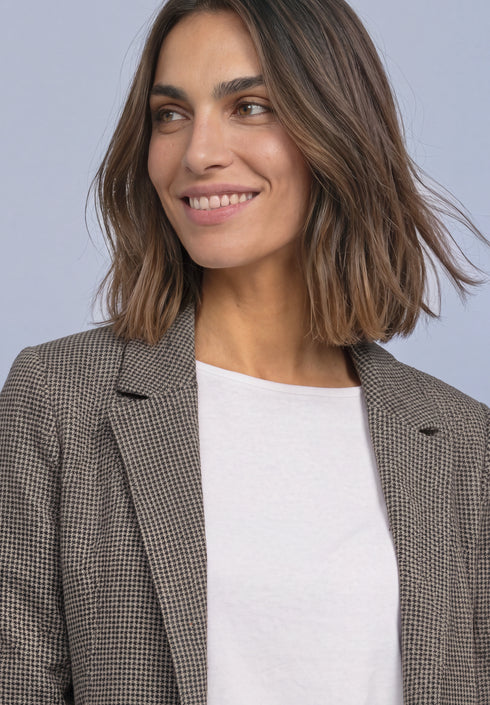 Street One - Long Open Blazer - 213194