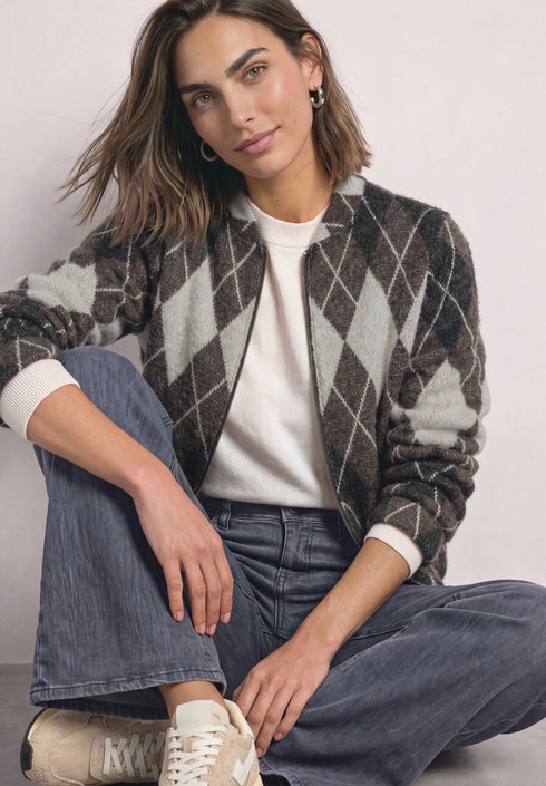 Street One - fluffy dessin jacket - 326066