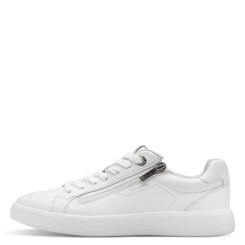 Tamaris white leather sneakers