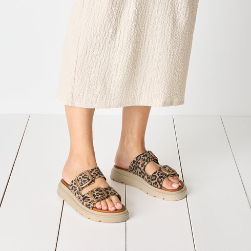 Tamaris Leopard Sandals