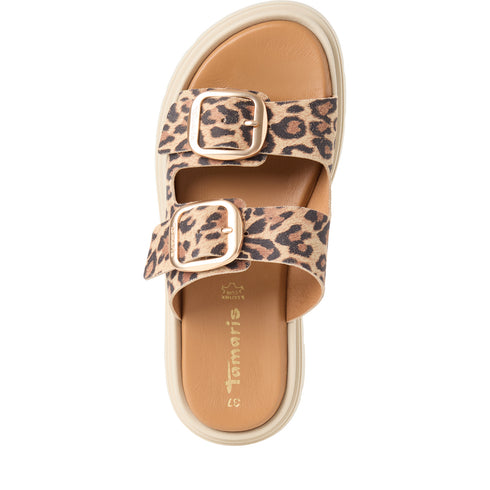 Tamaris Leopard Sandals