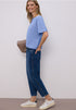 Street One Basic T-Shirt mit Dropped Shoulders Style Crista