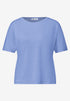 Street One Basic T-Shirt mit Dropped Shoulders Style Crista
