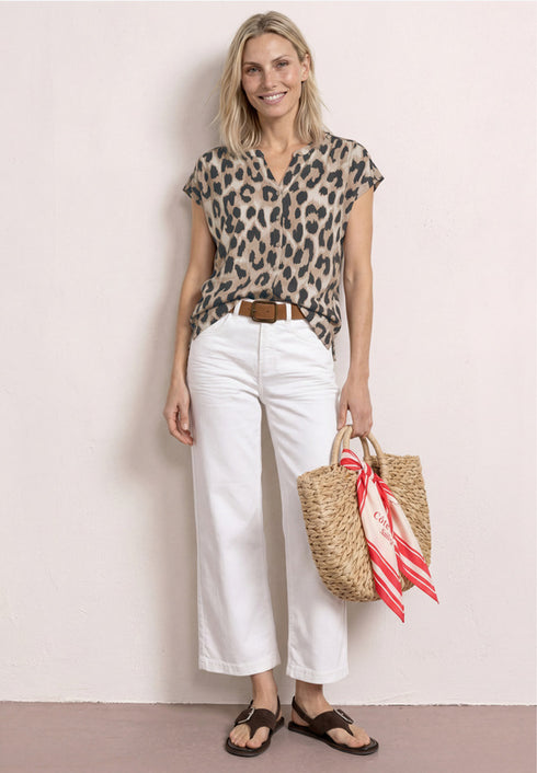 Street One Dropped Shoulder Shirt im Blusen-Look
