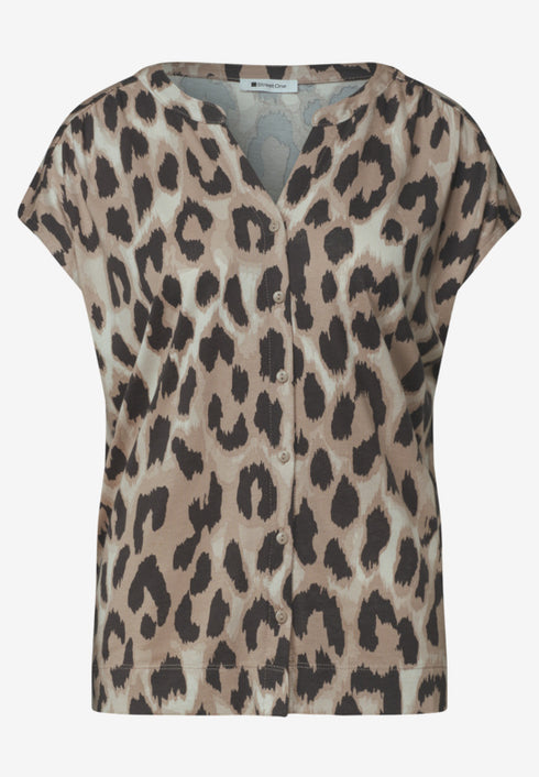 Street One Dropped Shoulder Shirt im Blusen-Look