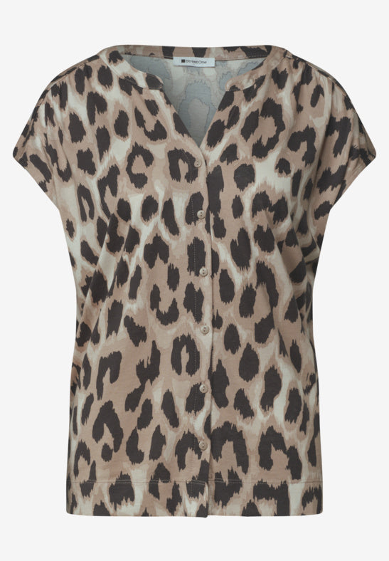 Street One Dropped Shoulder Shirt im Blusen-Look