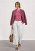 Street One - Shirt with deco tape at pocket - 325603