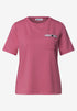 Street One - Shirt with deco tape at pocket - 325603