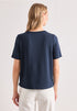 Street One - Shirt with deco tape at pocket - 325603