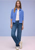 Street One Corduroy shirtcollar blouse