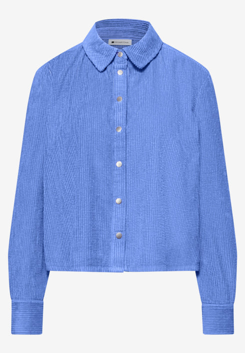 Street One Corduroy shirtcollar blouse