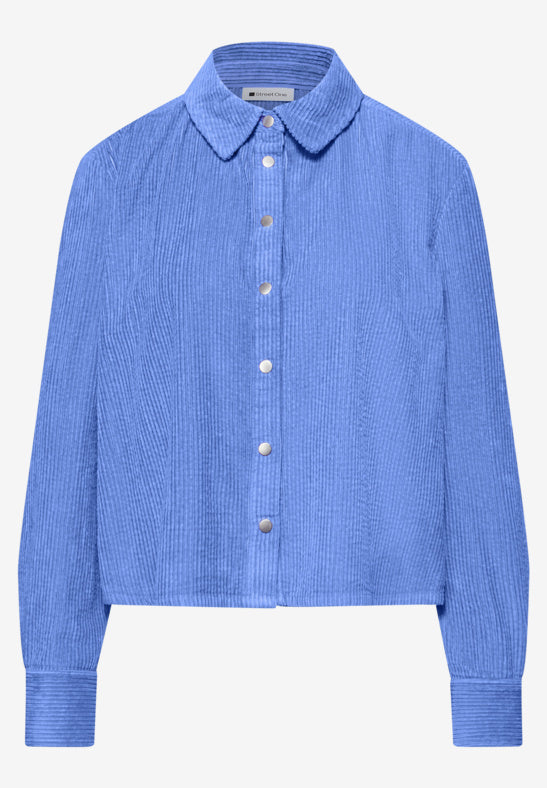 Street One Corduroy shirtcollar blouse