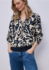 Street One Splitneck blouse with elastic