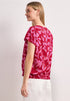 Street One Blusenshirt mit Split Neck und Smokdetail